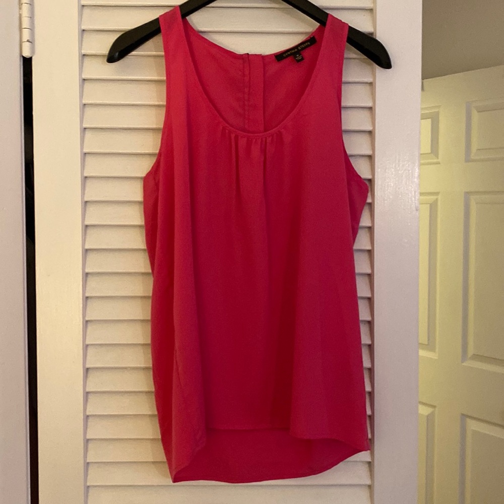 Cynthia Steffe Sleeveless Hot Pink tank